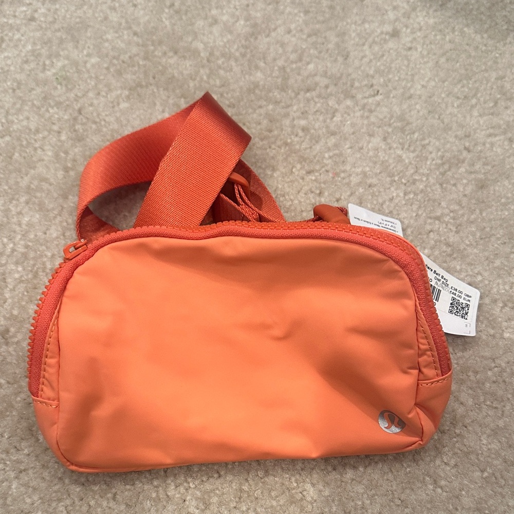 Lululemon Athletica Orange Crossbody Bag